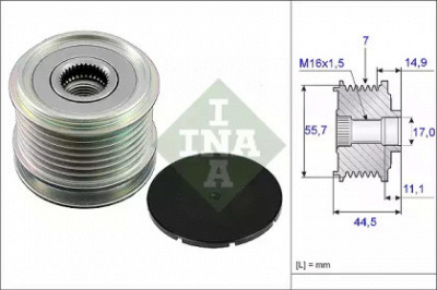 WILMINK GROUP wg1253623 -  Механизм свободного хода генератора